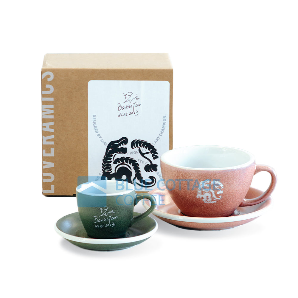 LIANG FAN x LOVERAMICS - Latte Art Championship Cup Set (300ml