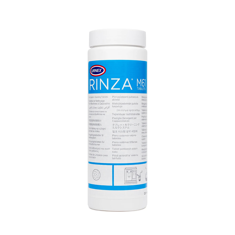 URNEX Rinza Milk Frother Cleaning Tablets 430g – Blue Cottage Coffee