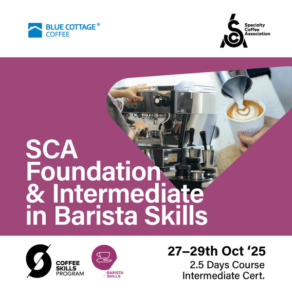 SCA Foundation & Intermediate in Barista Skills (Oct '25)